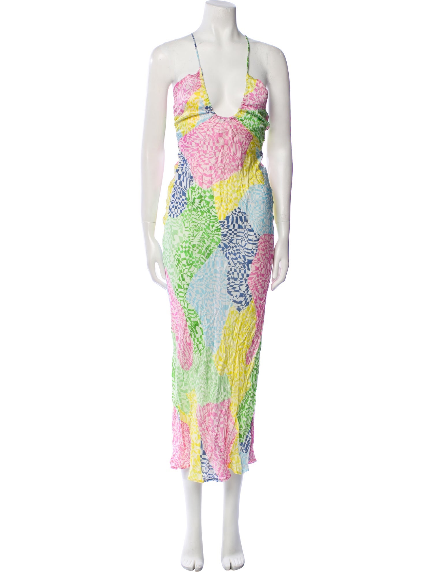 Suboo Printed Midi Length Dress w/ Tags