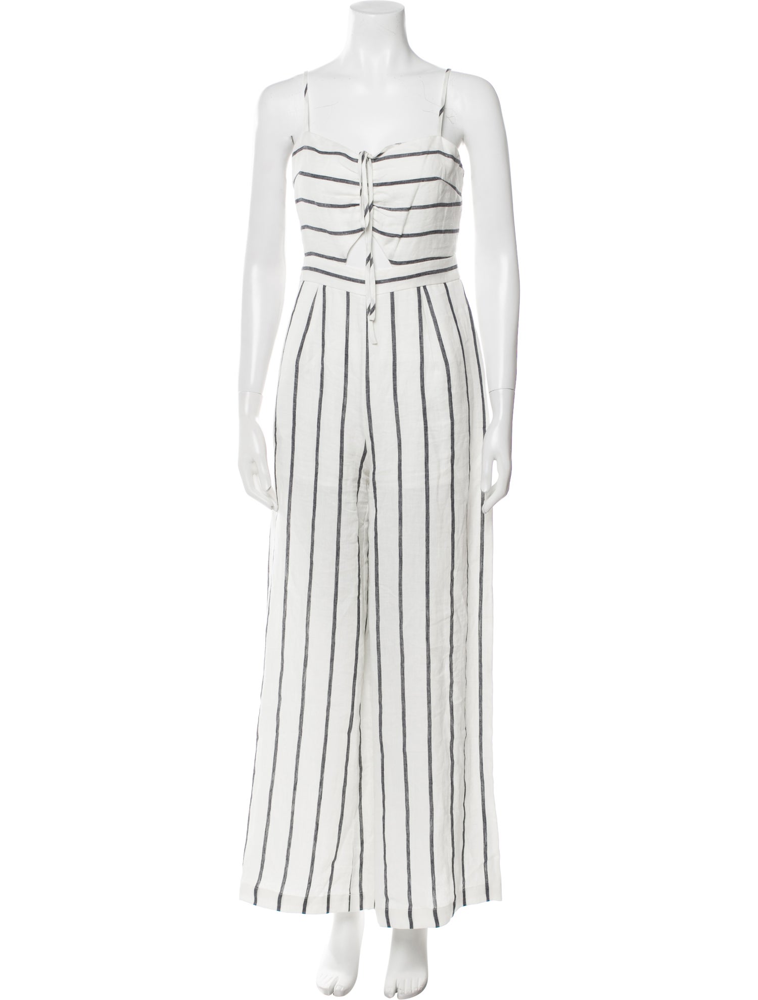 Suboo Linen Striped Jumpsuit