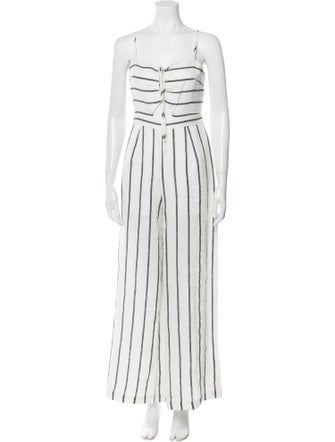 Suboo Linen Striped Jumpsuit