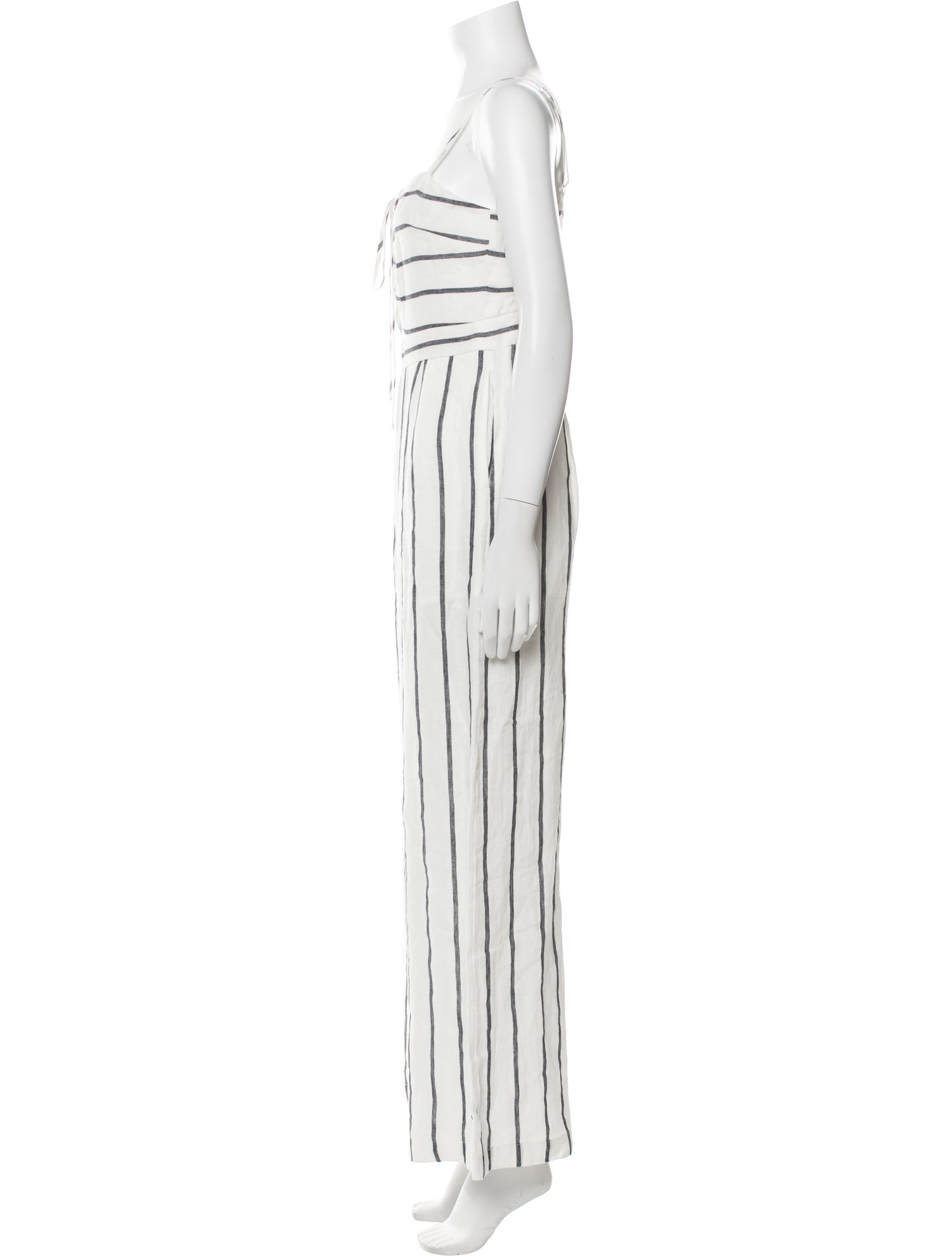 Suboo Linen Striped Jumpsuit