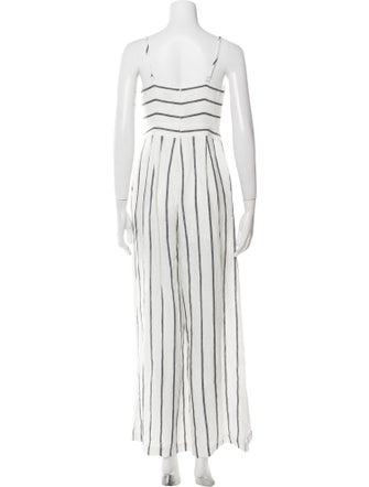 Suboo Linen Striped Jumpsuit