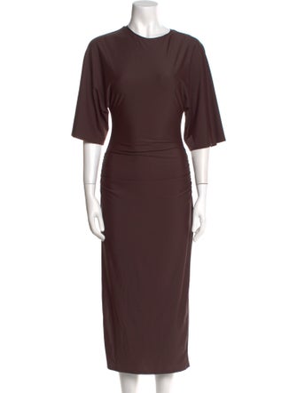 Suboo Crew Neck Midi Length Dress