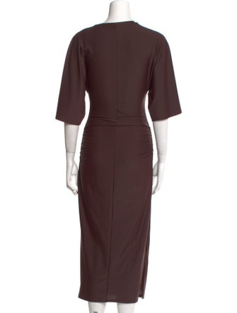Suboo Crew Neck Midi Length Dress