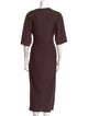 Suboo Crew Neck Midi Length Dress