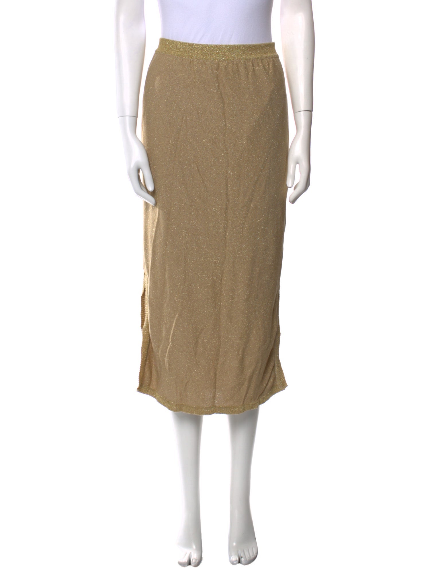 Suboo Wool Midi Length Skirt