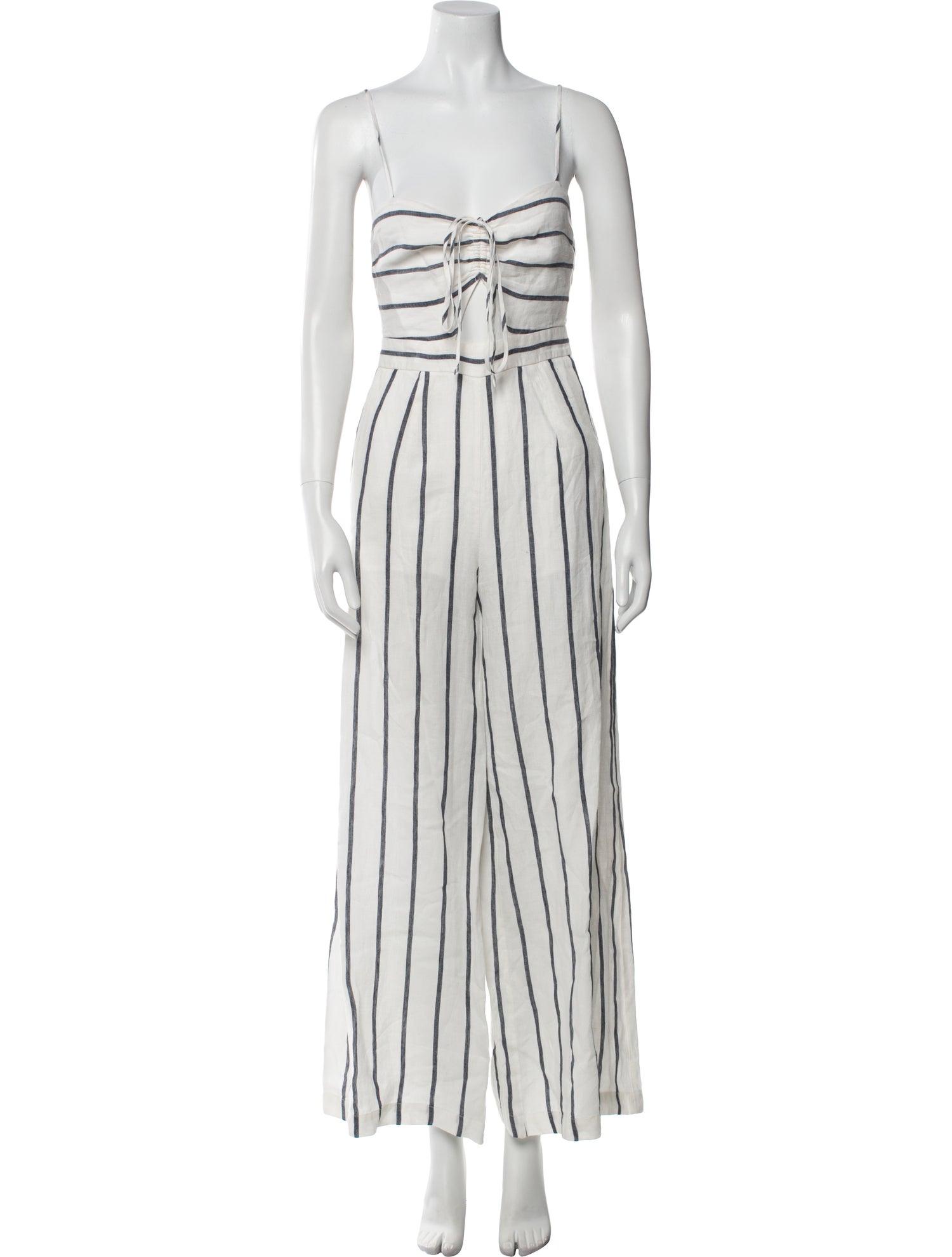 Suboo Linen Striped Jumpsuit