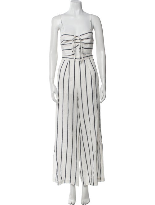 Suboo Linen Striped Jumpsuit