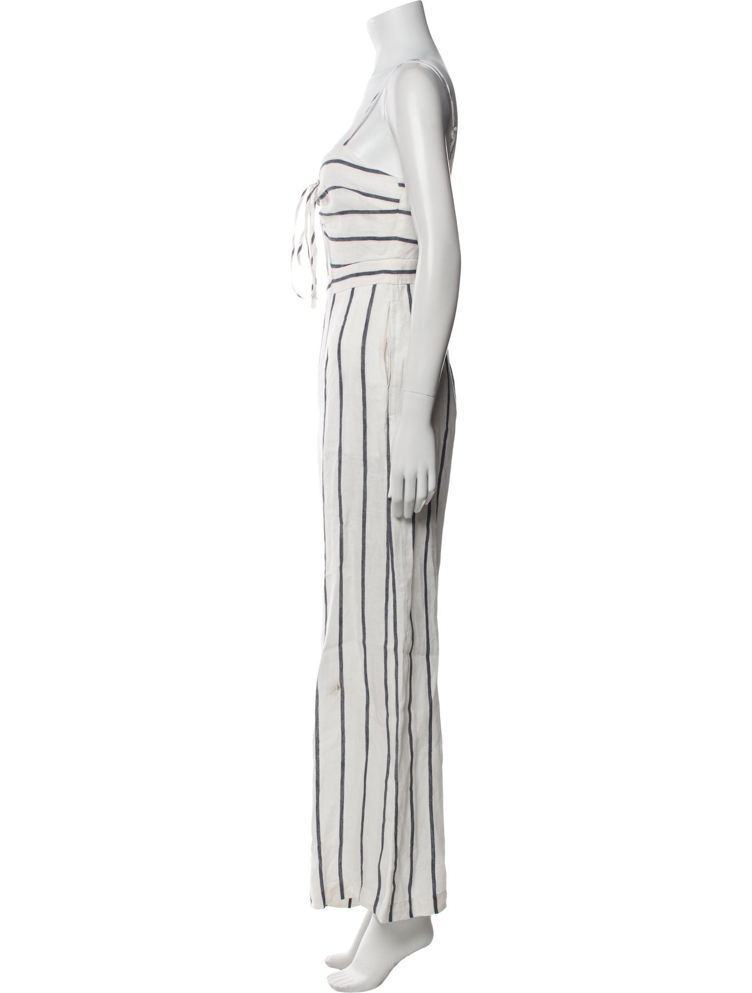 Suboo Linen Striped Jumpsuit