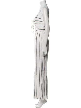Suboo Linen Striped Jumpsuit