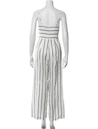 Suboo Linen Striped Jumpsuit