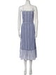 Suboo Striped Midi Length Dress
