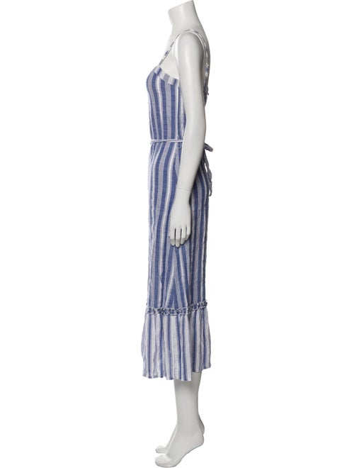 Suboo Striped Midi Length Dress