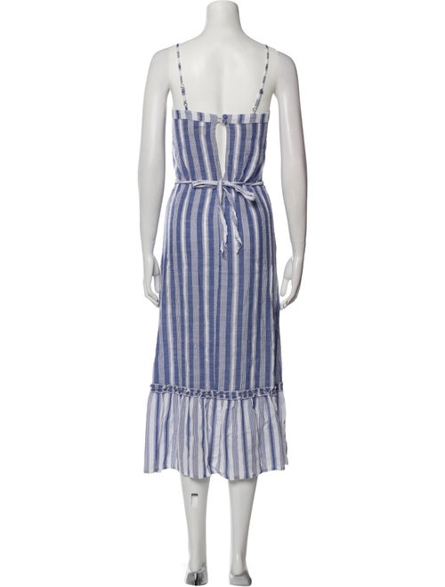 Suboo Striped Midi Length Dress