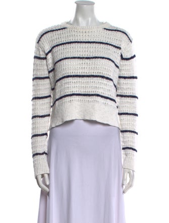 Suboo Striped Scoop Neck Sweater