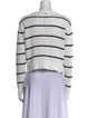 Suboo Striped Scoop Neck Sweater