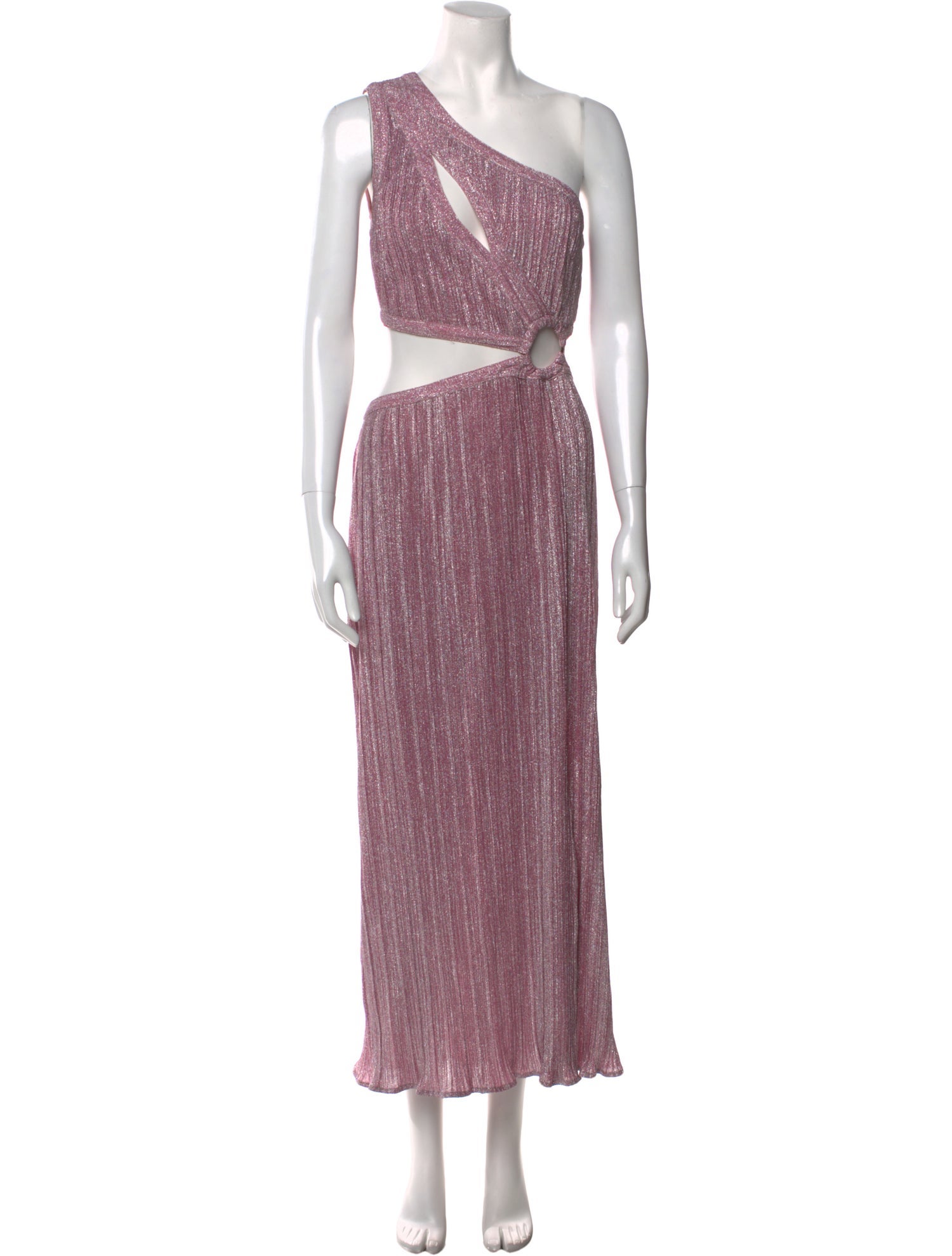 Suboo One-Shoulder Long Dress