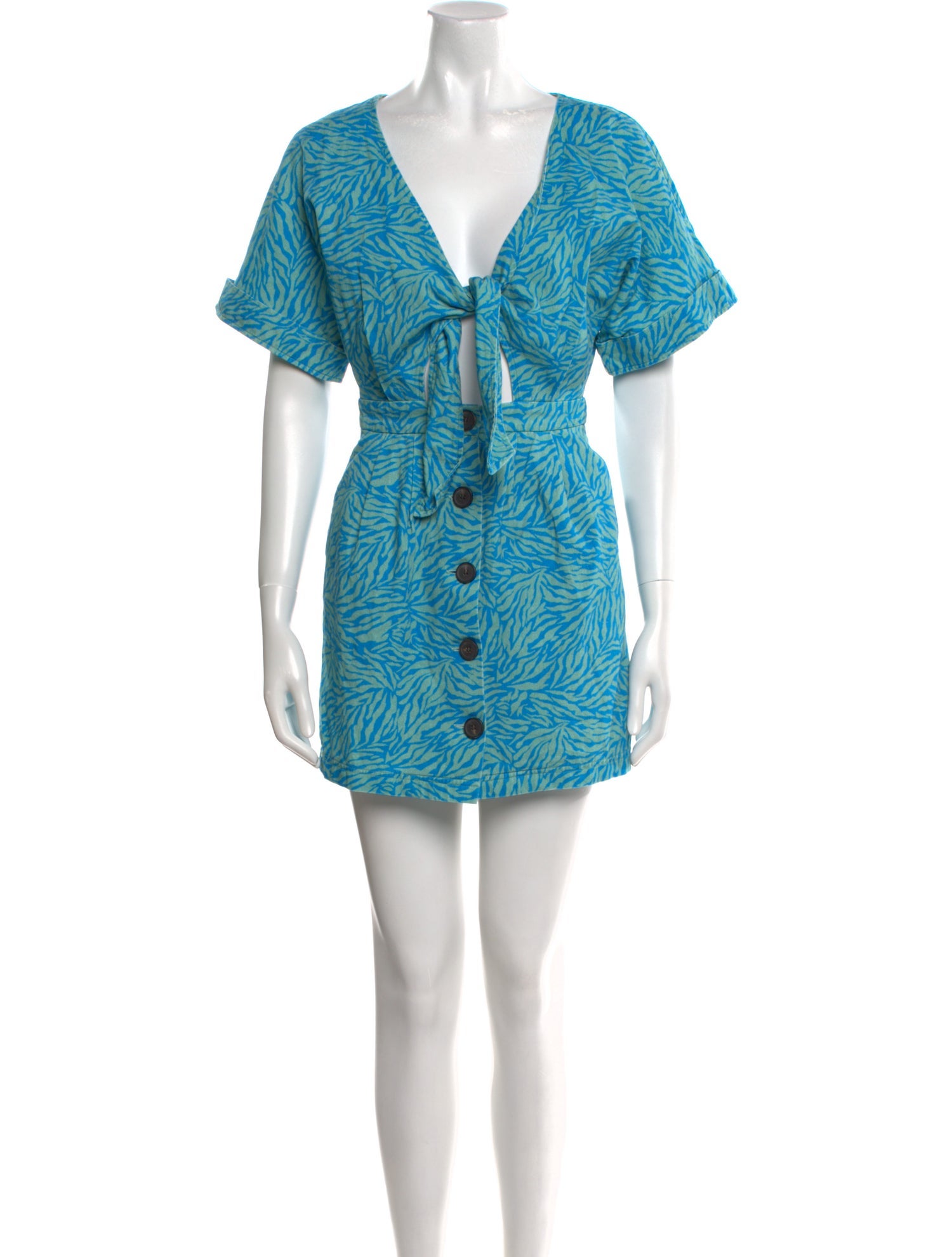 Suboo Printed Mini Dress