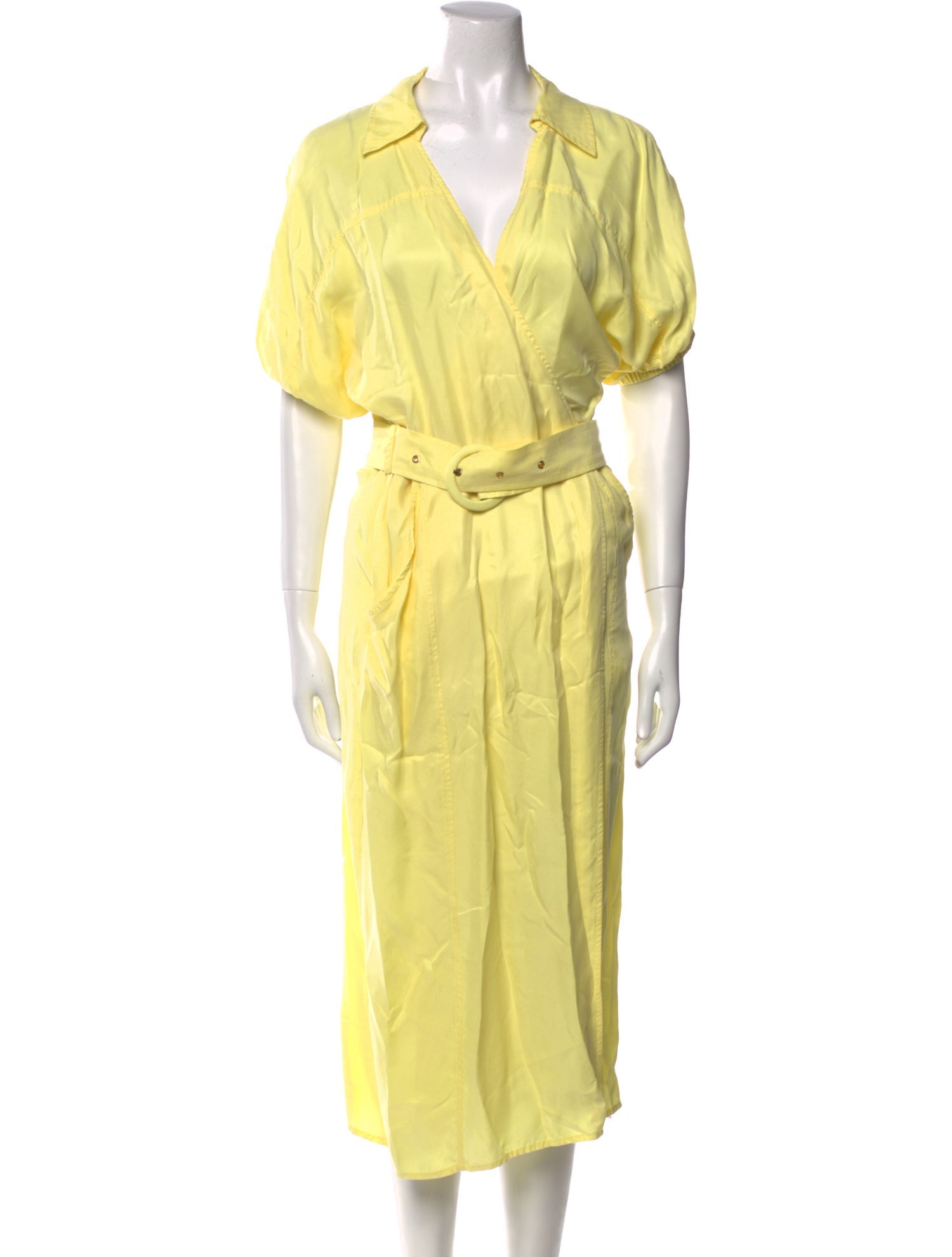 Suboo V-Neck Knee-Length Dress