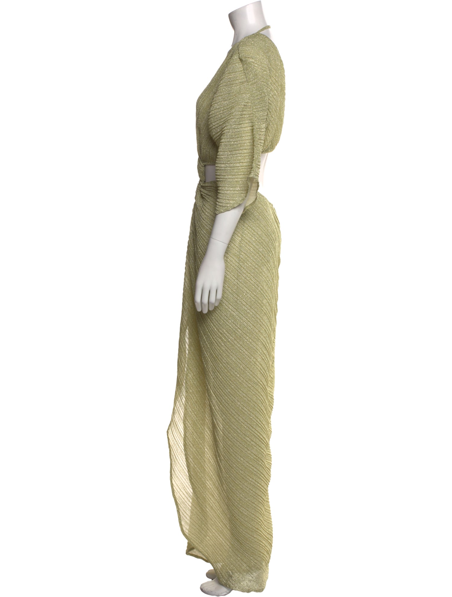 Suboo V-Neck Long Dress