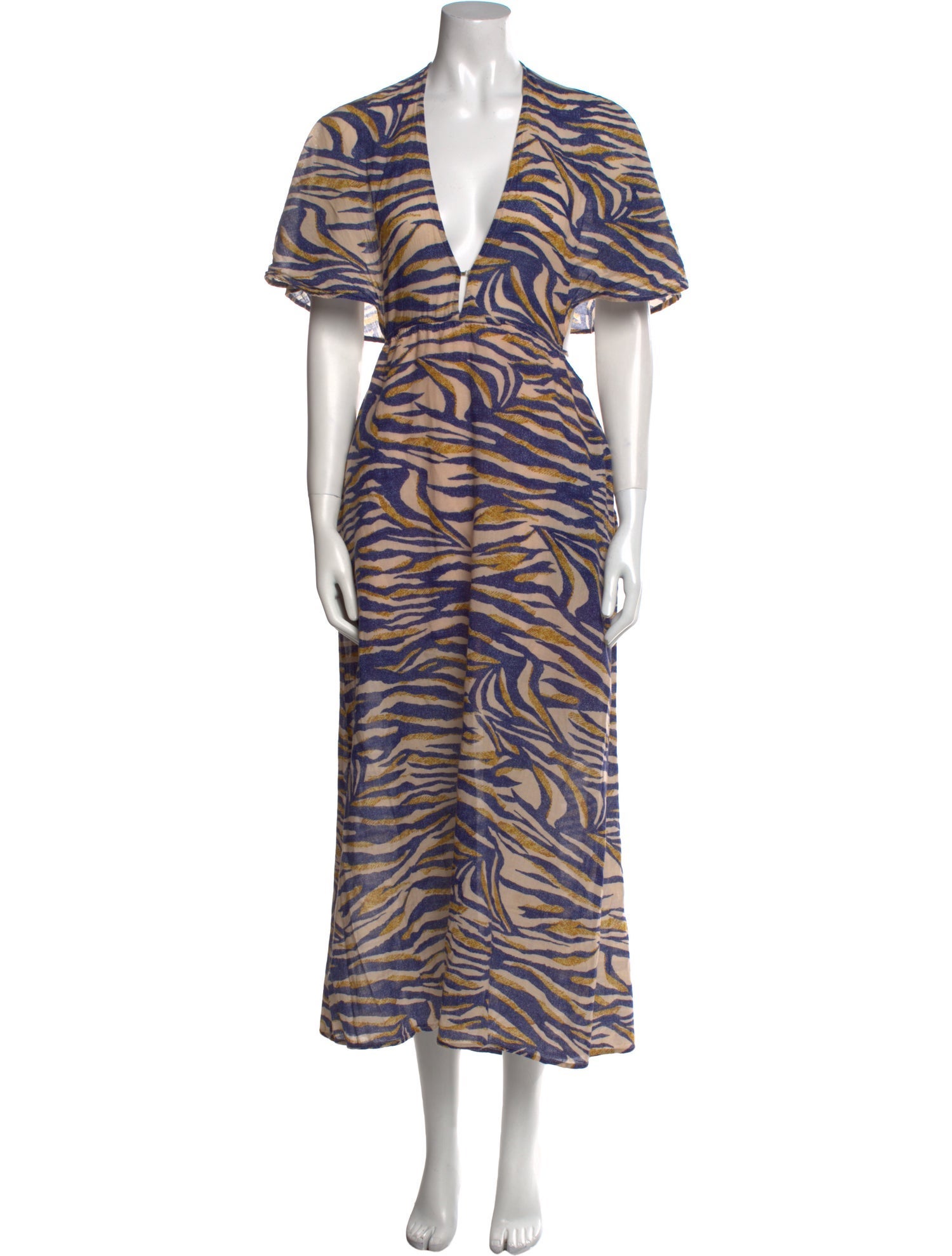 Suboo Animal Print Long Dress