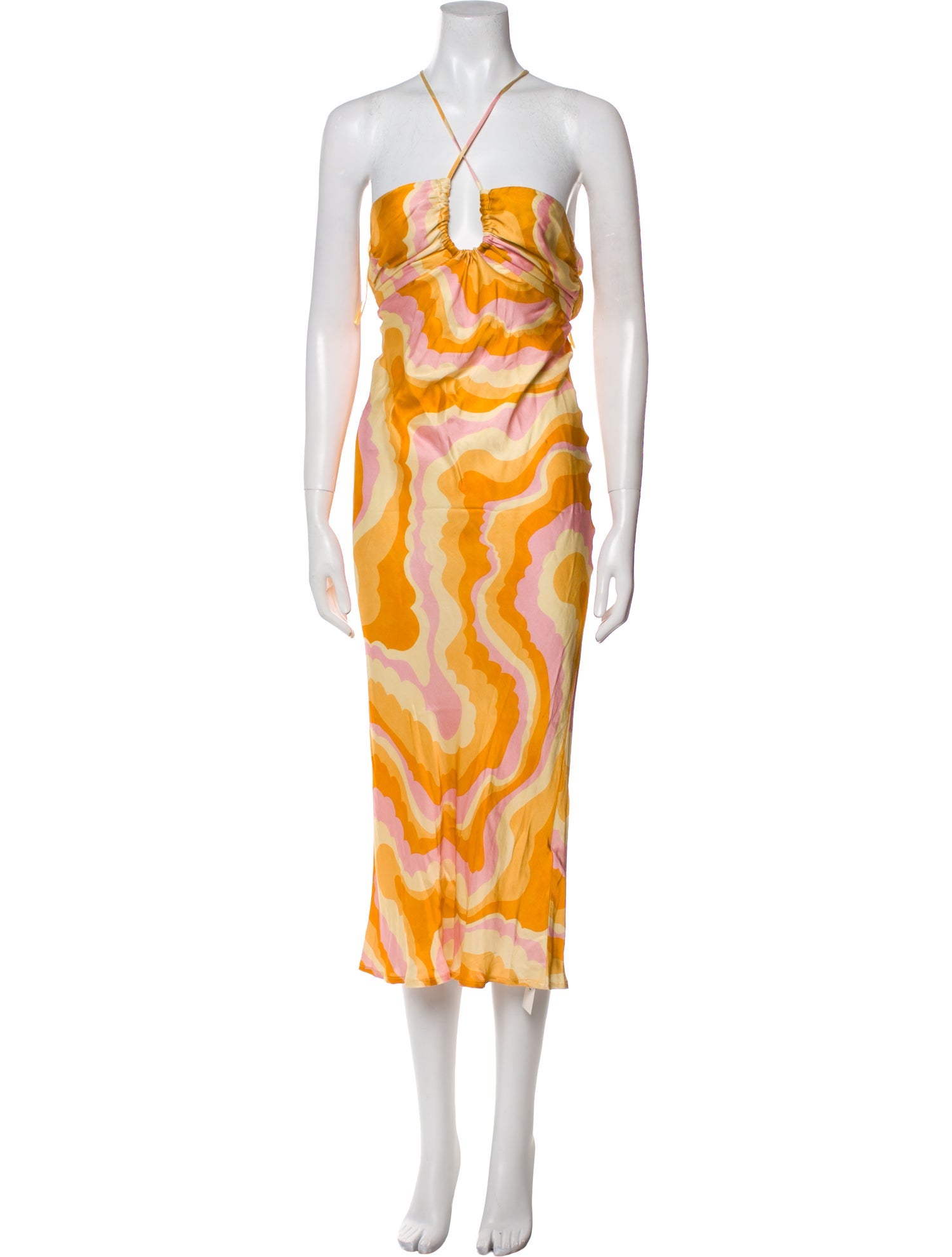 Suboo Printed Long Dress w/ Tags