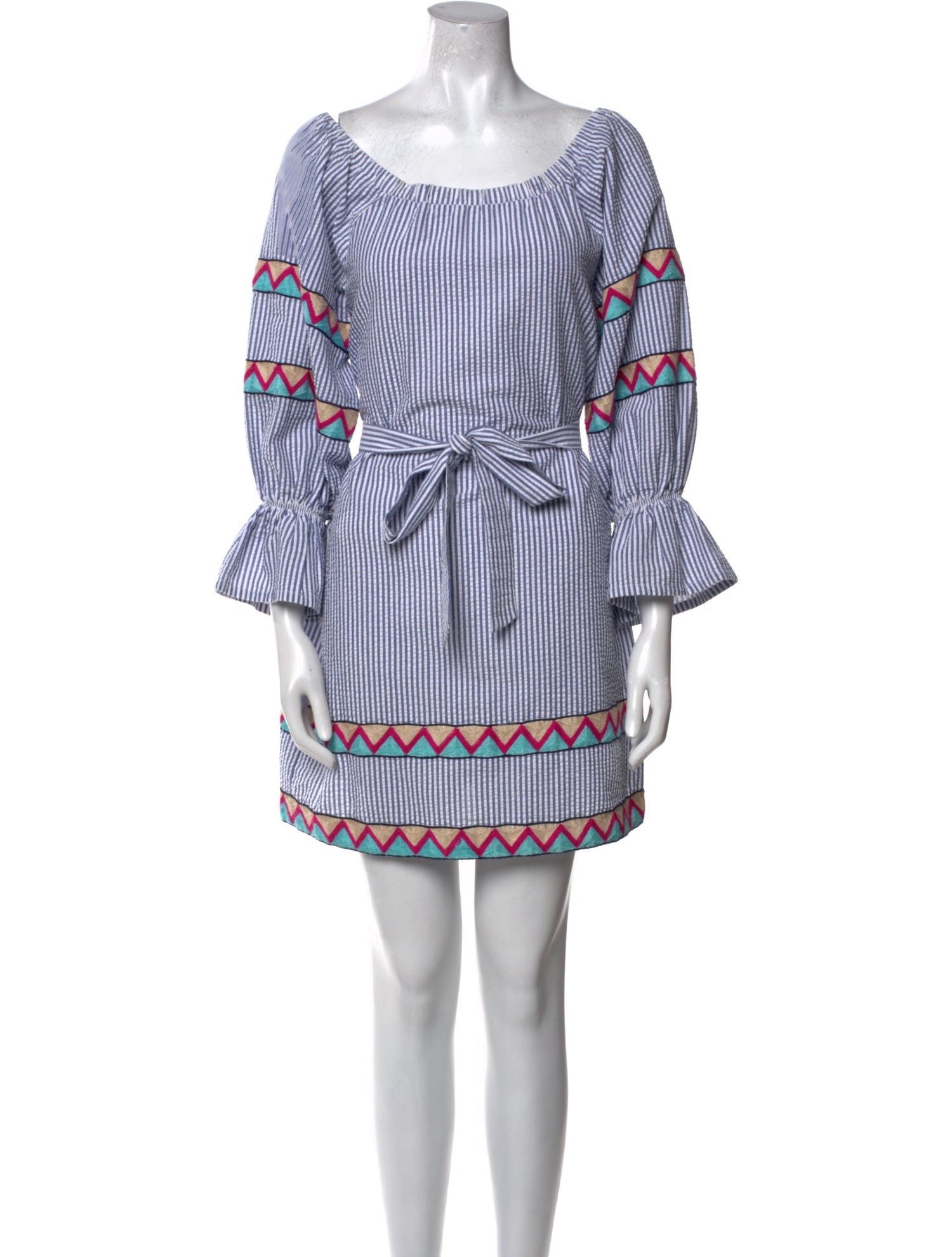 Suboo Striped Mini Dress