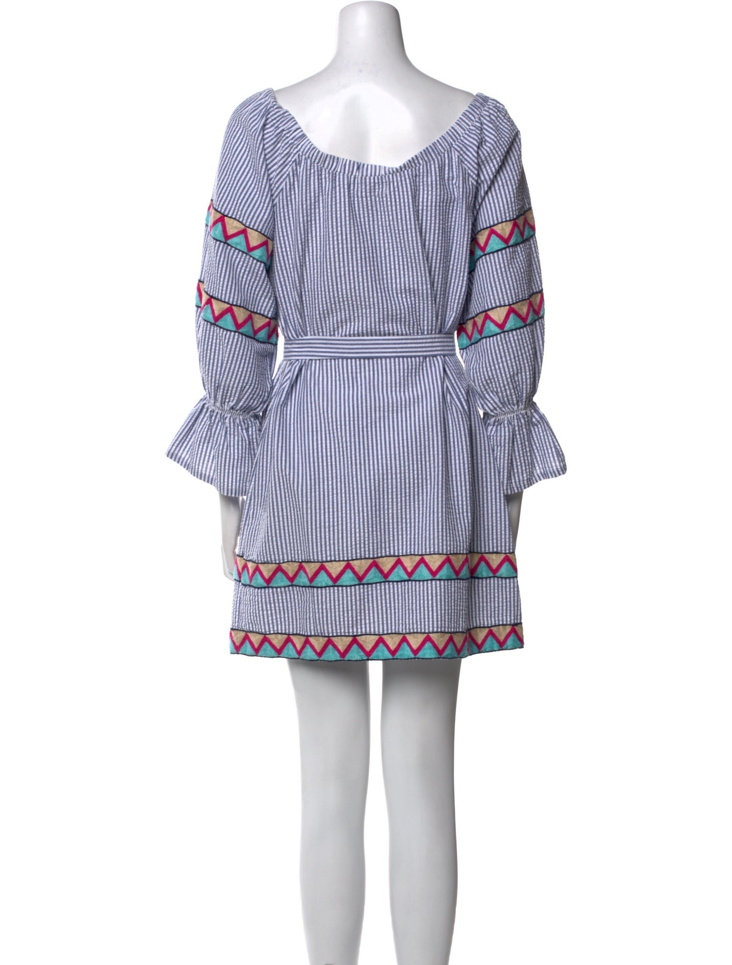 Suboo Striped Mini Dress