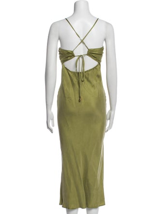 Suboo V-Neck Long Dress