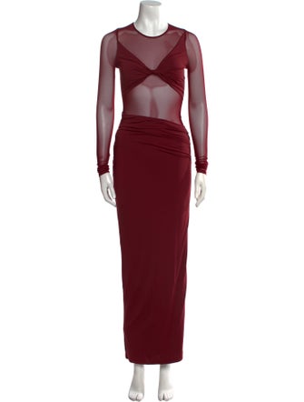 Suboo Crew Neck Long Dress