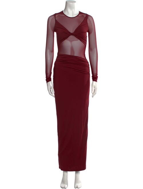 Suboo Crew Neck Long Dress