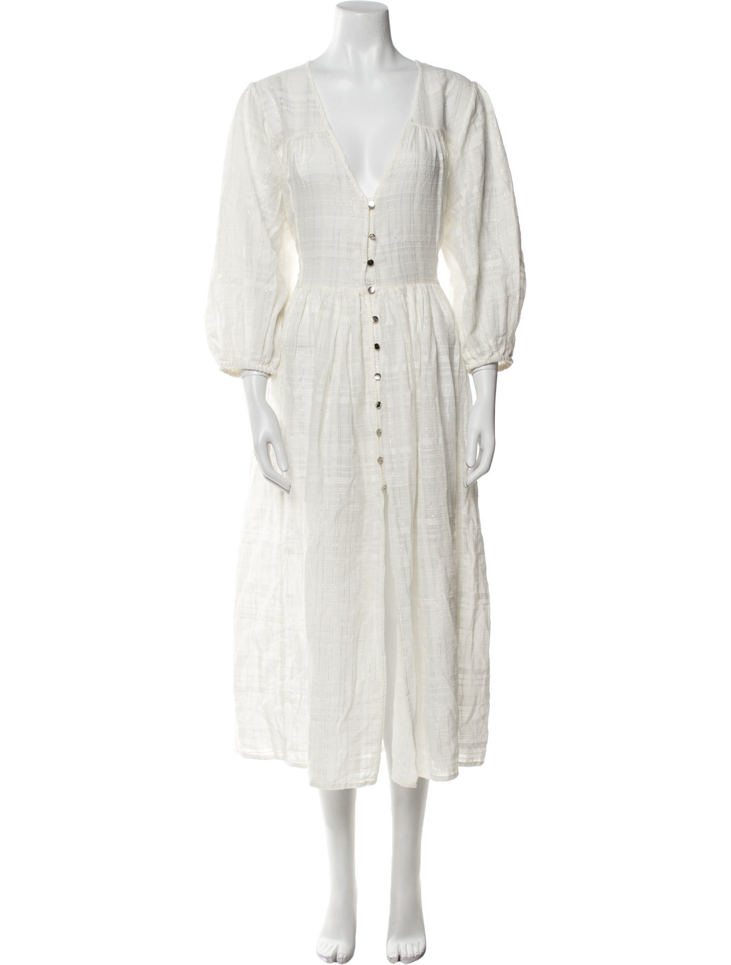 Suboo V-Neck Long Dress