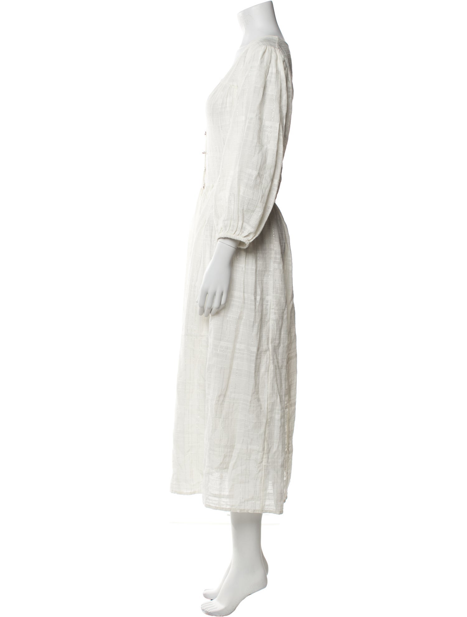 Suboo V-Neck Long Dress