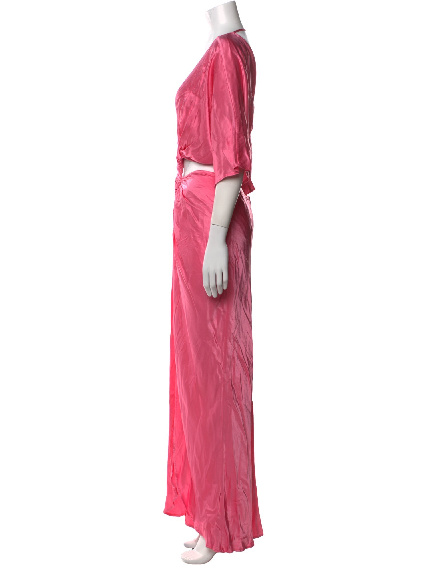 Suboo V-Neck Knee-Length Dress