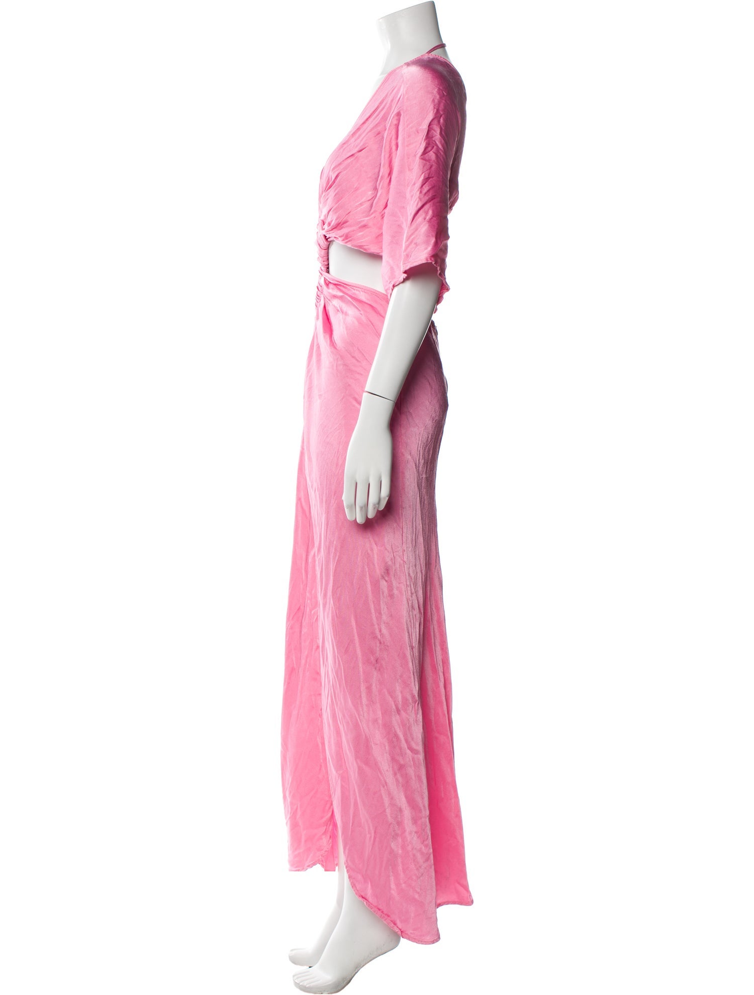 Suboo V-Neck Long Dress