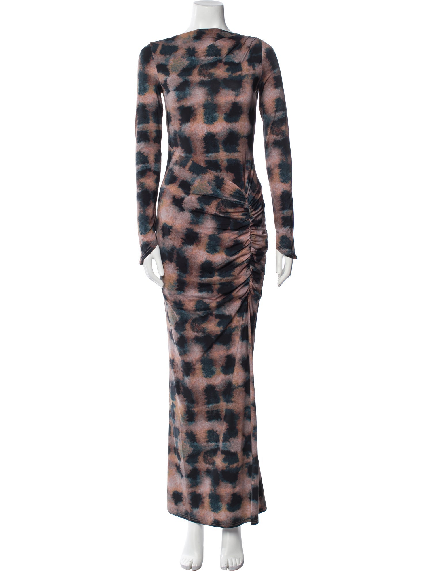 Suboo Tie-Dye Print Long Dress w/ Tags