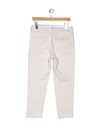 Mother Mid-Rise Skinny Leg Jeans