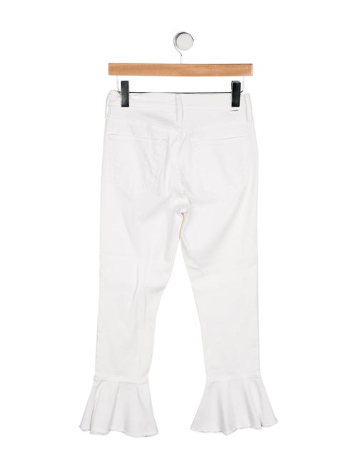 Mother Mid-Rise Wide Leg Jeans