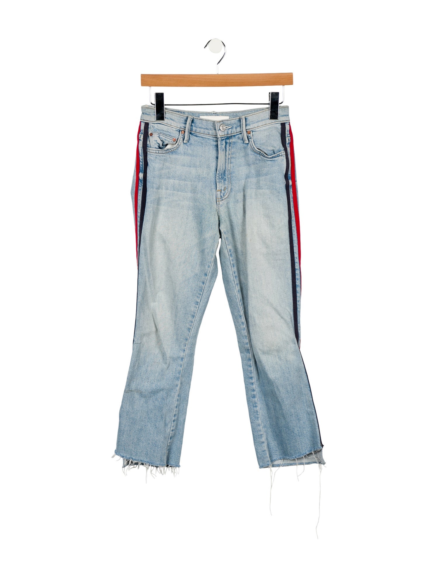 Mother High-Rise Straight Leg Jeans