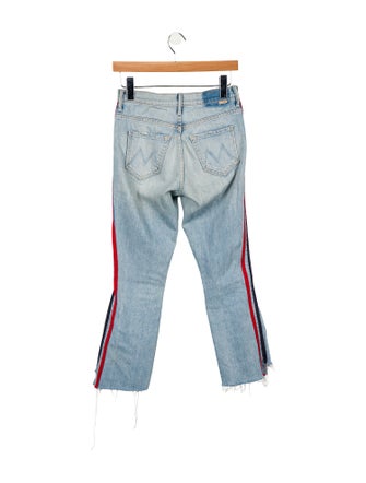 Mother High-Rise Straight Leg Jeans