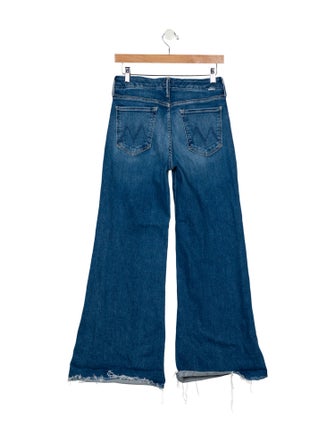Mother High-Rise Wide Leg Jeans