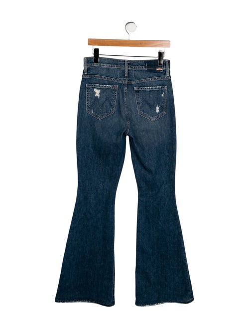 Mother Mid-Rise Wide Leg Jeans