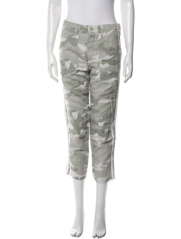 Mother Pants Camouflage Print Straight Leg US 27 | S