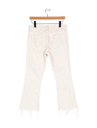 Mother Mid-Rise Straight Leg Jeans