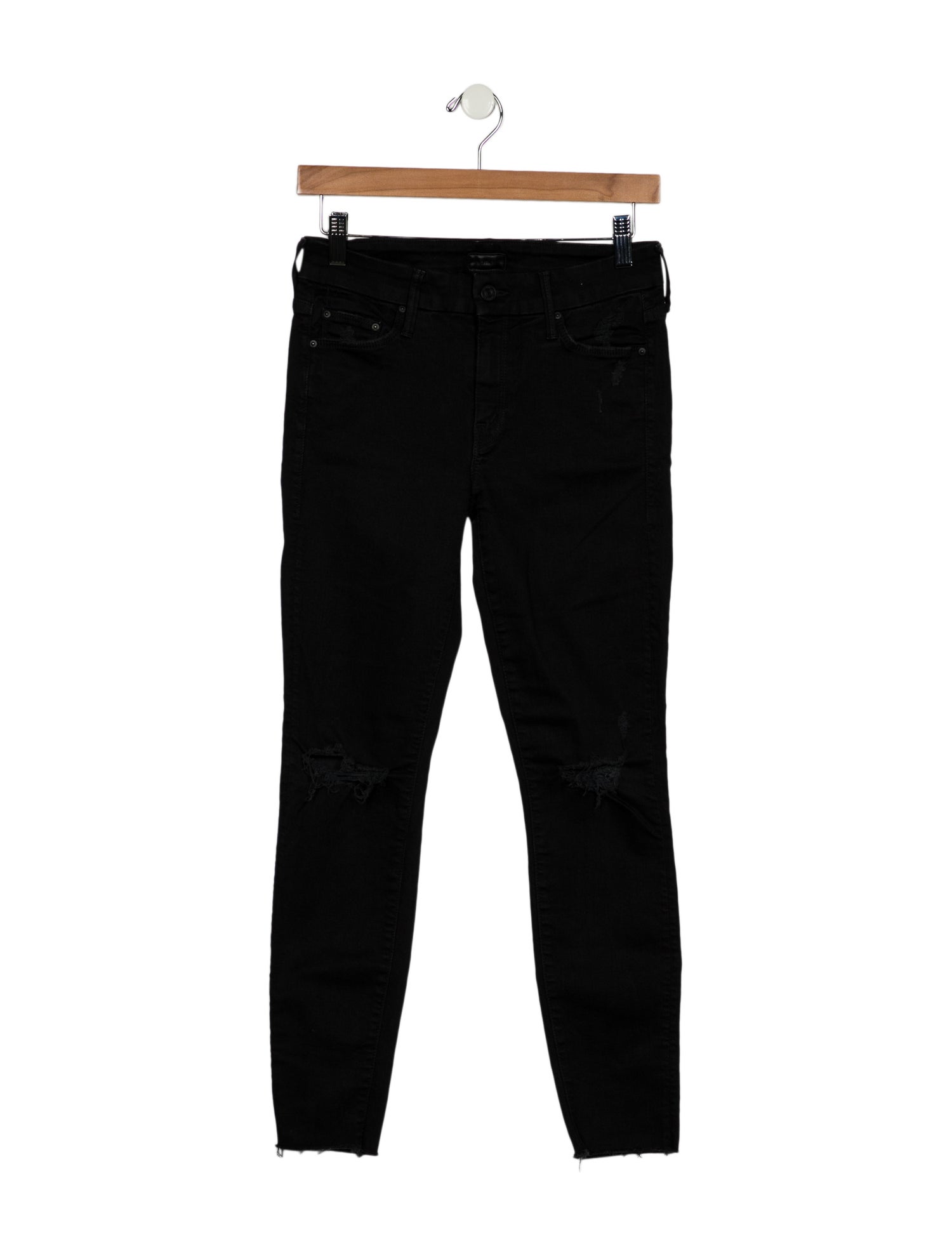 Mother High-Rise Skinny Leg Jeans