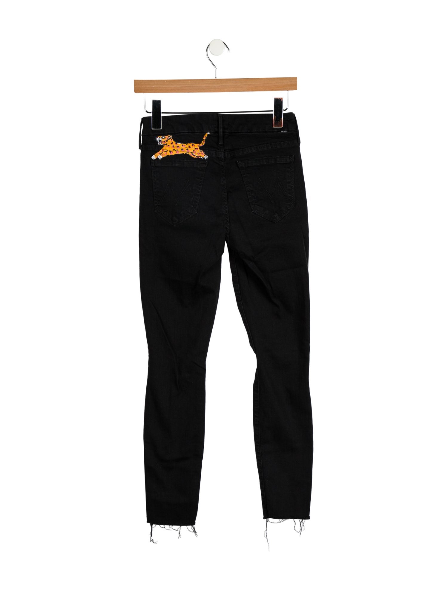 Mother Mid-Rise Skinny Leg Jeans