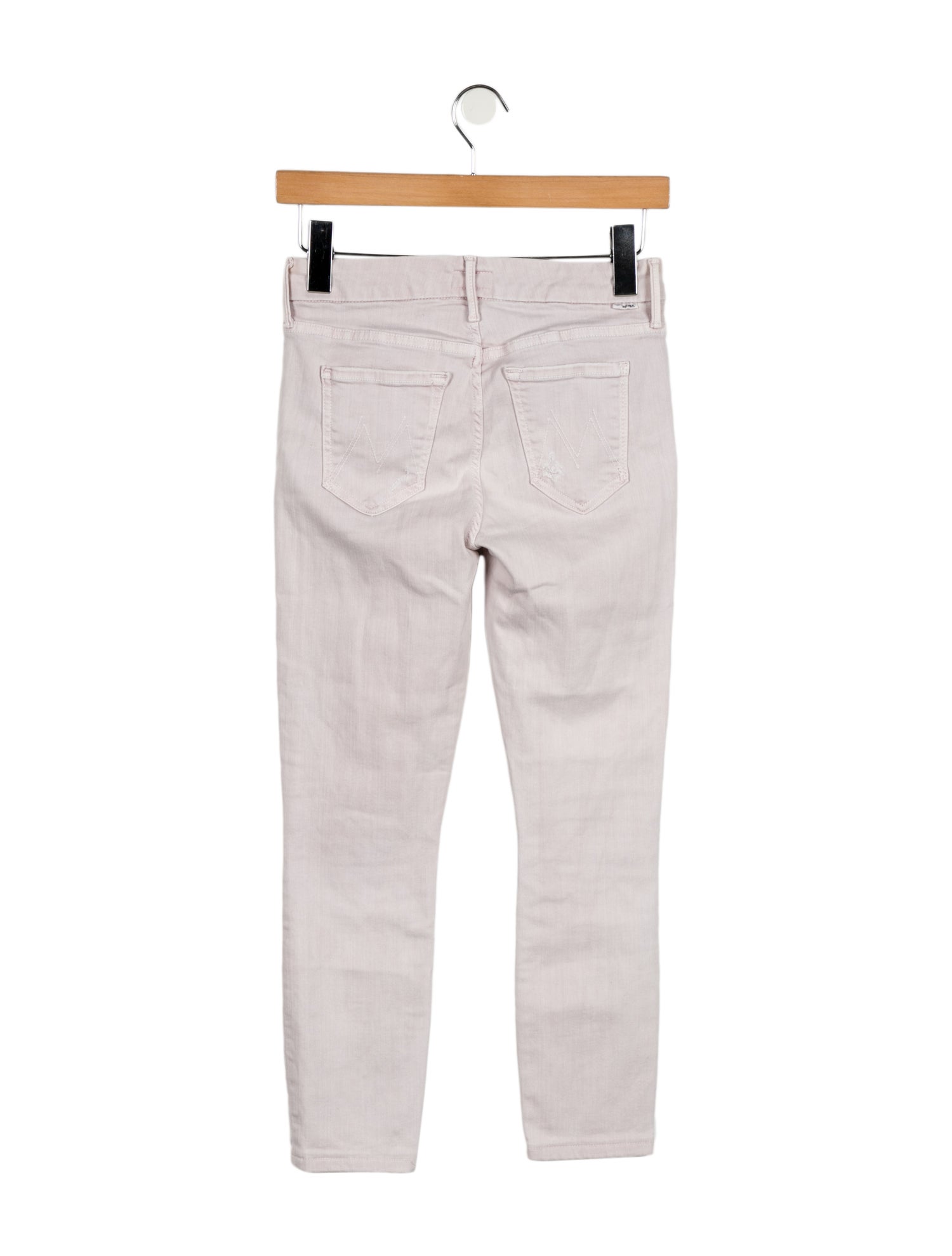 Mother Mid-Rise Skinny Leg Jeans
