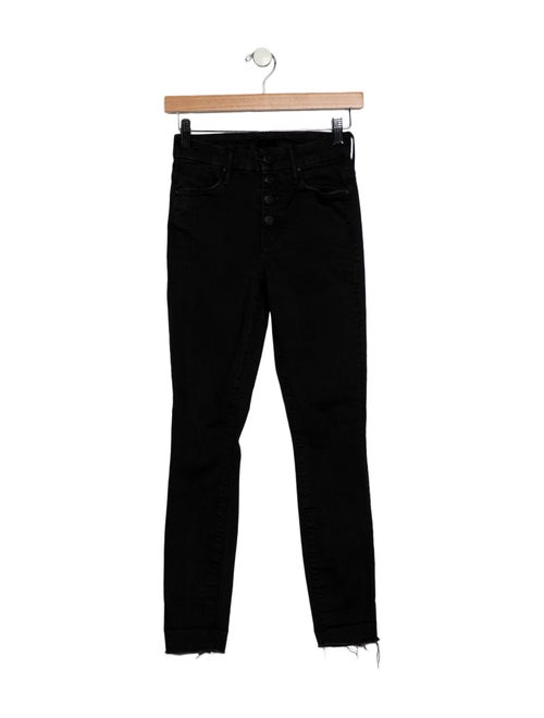 Mother Mid-Rise Skinny Leg Jeans
