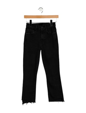 Mother High-Rise Straight Leg Jeans