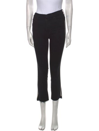 Mother Mid-Rise Straight Leg Jeans