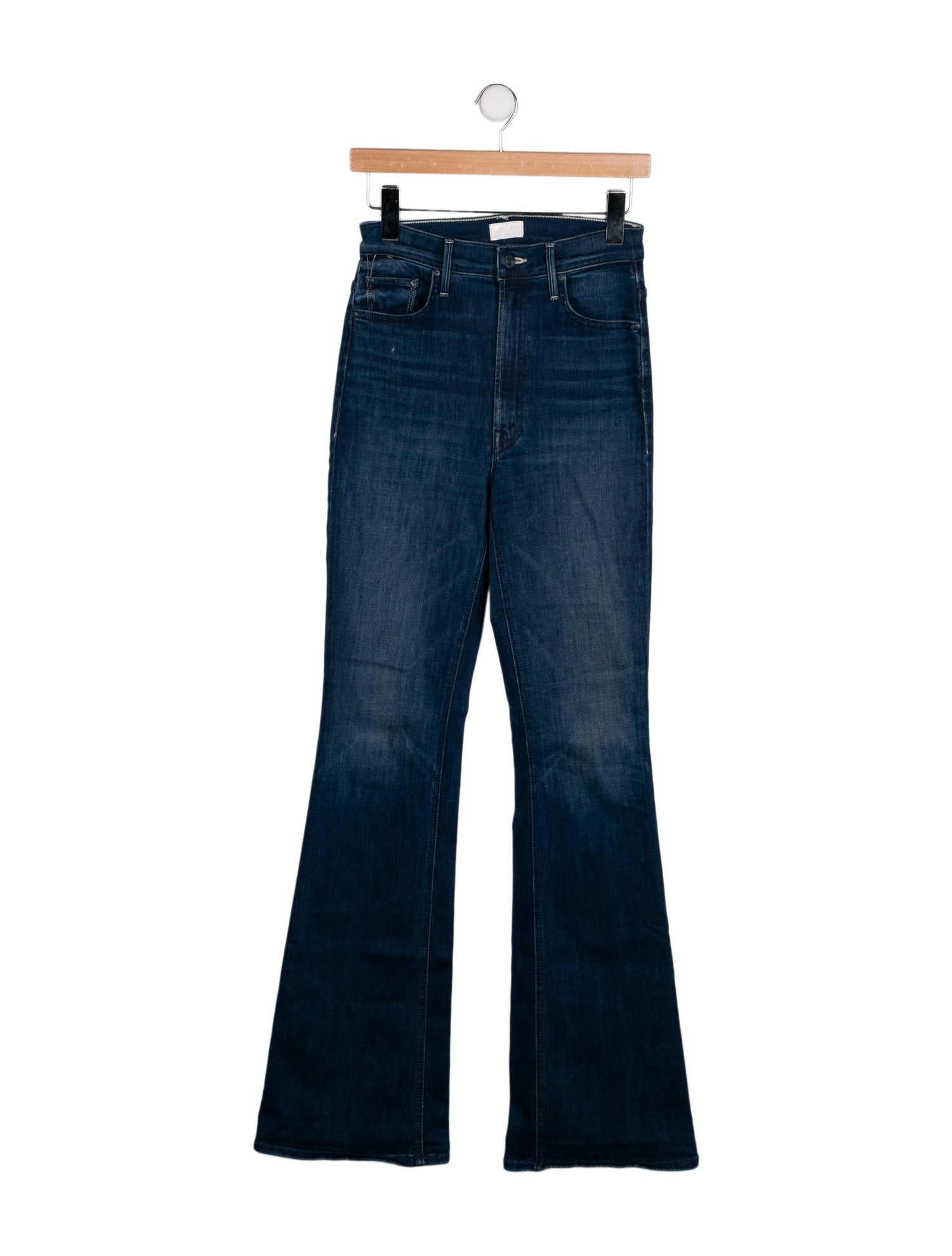 Mother High-Rise Wide Leg Jeans